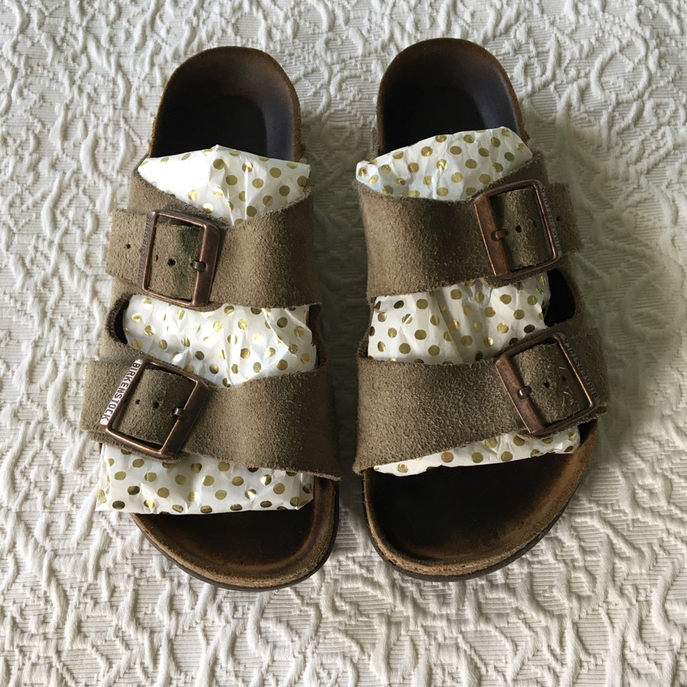 Good Condition Suede Birkenstocks (price is firm!)